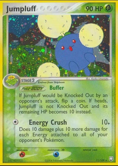 Jumpluff #11/109 — Team Rocket Returns