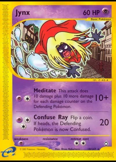Jynx #18/147 — Aquapolis