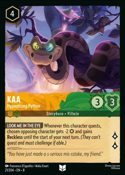 Kaa - Hypnotizing Python #21/204 — Reign of Jafar