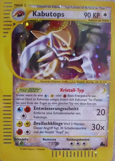 Kabutops #150/144 — Skyridge