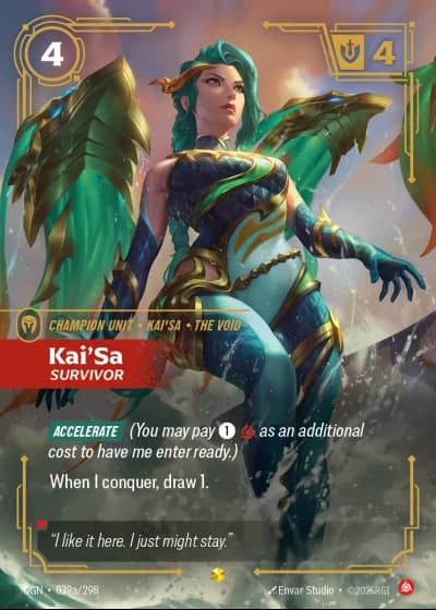 Kai'Sa, Survivor #039a/352 — Origins