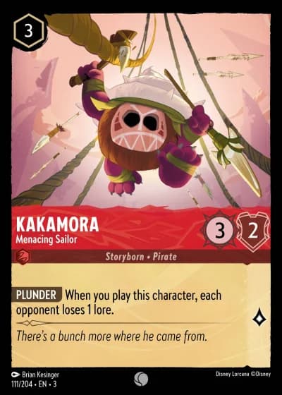 Kakamora - Menacing Sailor #111/204 — Into the Inklands