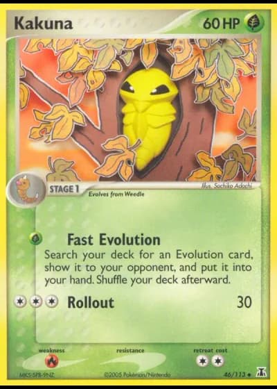 Kakuna #46/113 — EX Specie Delta