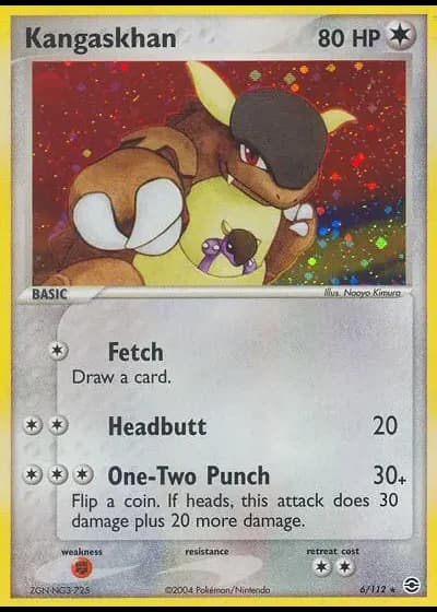 Kangaskhan #6/112 — FireRed & LeafGreen