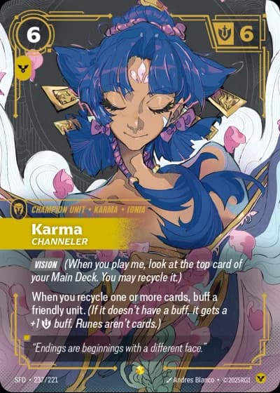 Karma, Channeler #237/303 — Spiritforged