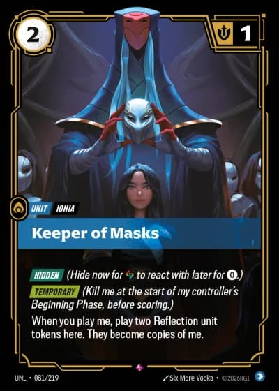 Keeper of Masks #081/308 — Unleashed