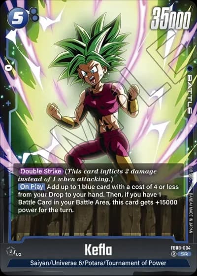 Kefla  FB08-034 — Saiyan's Pride (FB08)
