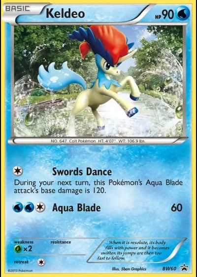 Keldeo BW60