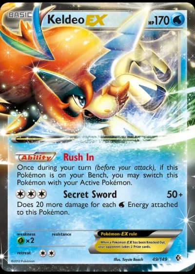 Keldeo-EX #49/64 — World Championships 2015