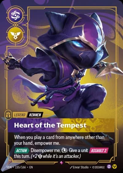 Kennen, Heart of the Tempest #155/248 — Vendetta