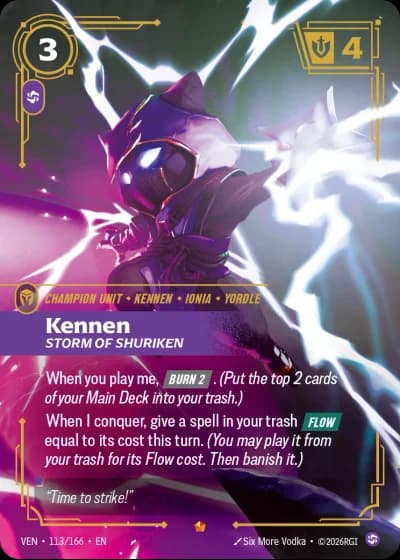 Kennen, Storm of Shuriken #113/248 — Vendetta