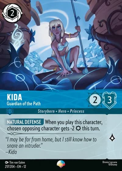 Kida - Guardian of the Path #217/257 — Wilds Unknown