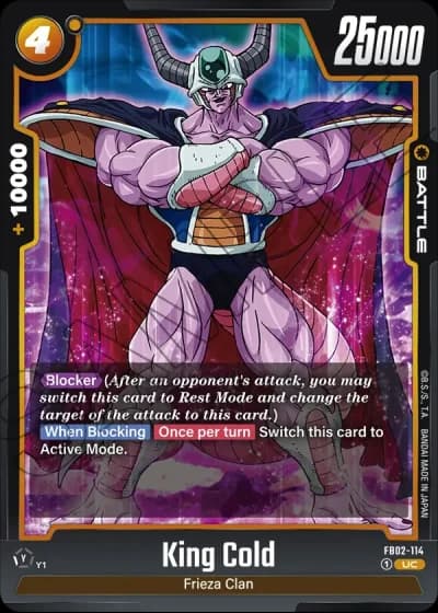 King Cold  FB02-114 — Blazing Aura (FB02)
