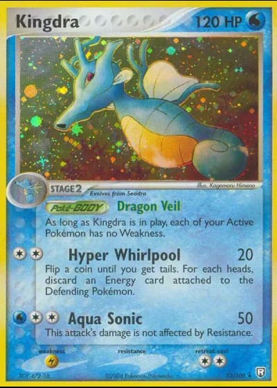 Kingdra #12/109 — Team Rocket Returns