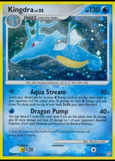 Kingdra #7/146 — Il Risveglio dei Miti