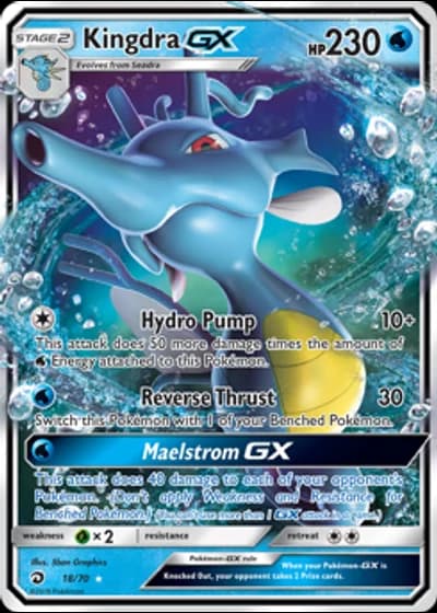 Kingdra GX #18/70 — Trionfo Dei Draghi