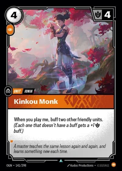 Kinkou Monk #141/352 — Origins