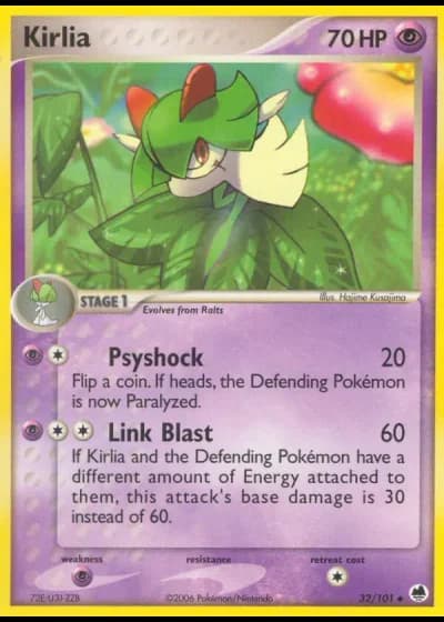 Kirlia #32/101 — EX Dragon Frontiers