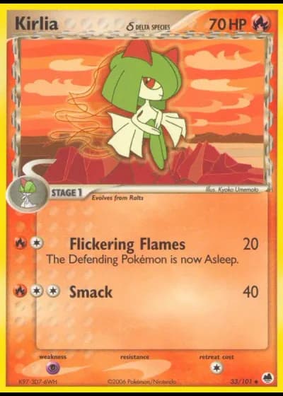 Kirlia #33/101 — EX L'Isola dei Draghi