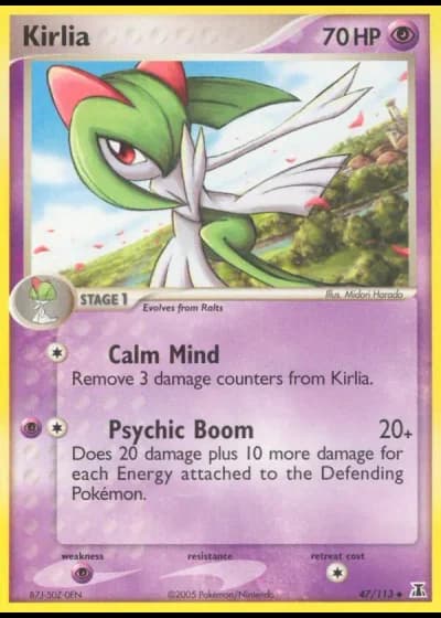 Kirlia #47/113 — EX Specie Delta