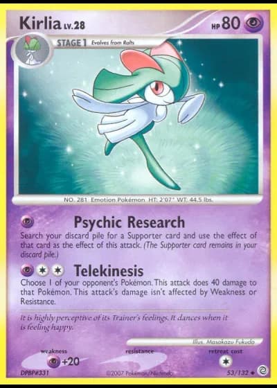 Kirlia #53/132 — Prodigi Segreti