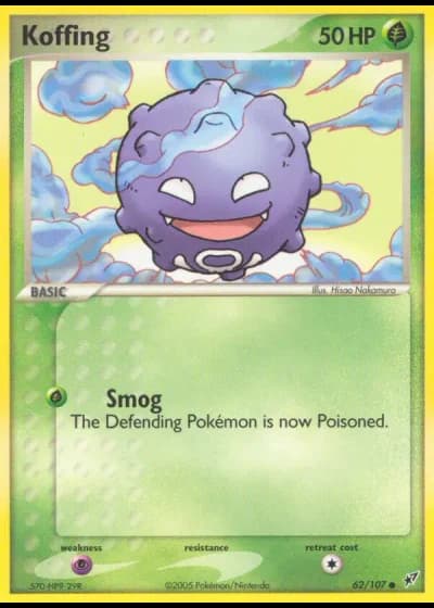 Koffing #62/107 — Deoxys