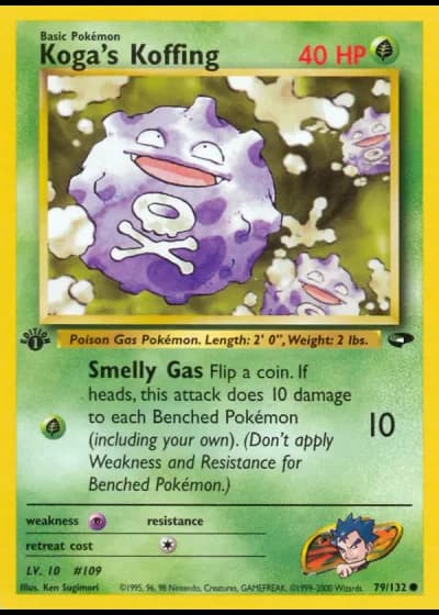 Koga's Koffing #79/132 — Gym Challenge