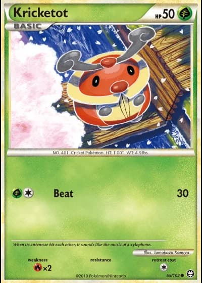 Kricketot #65/102 — Triumphant