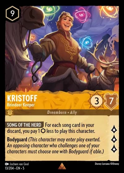 Kristoff - Reindeer Keeper #13/204 — Shimmering Skies