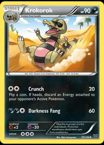 Krokorok #70/146 — XY