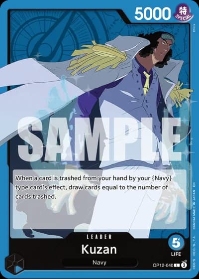 Kuzan (OP12-040) — Legacy of the Master (OP12)