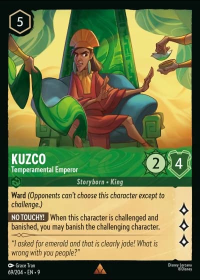 Kuzco - Temperamental Emperor #69/204 — Fabled