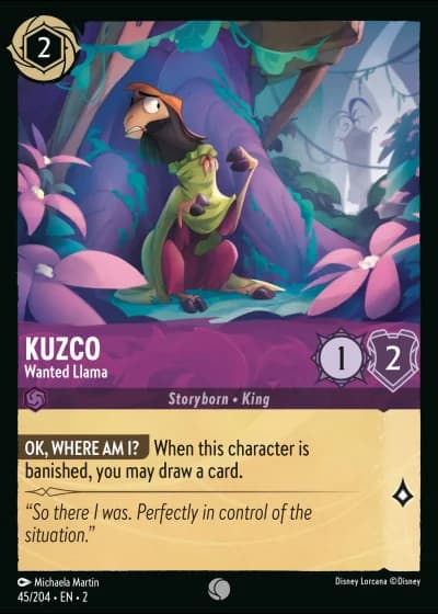 Kuzco - Wanted Llama #45/204 — Rise of the Floodborn