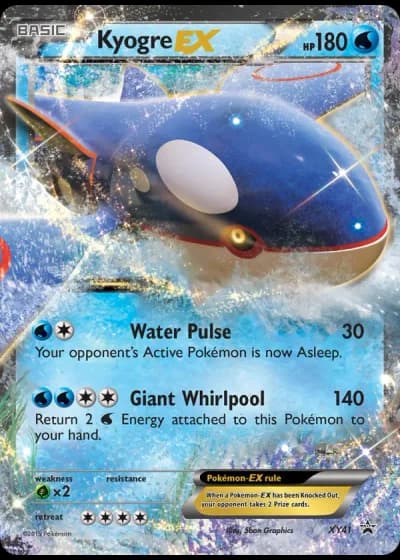 Kyogre EX XY41