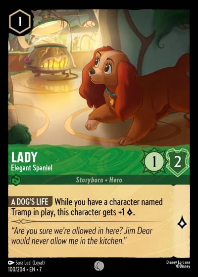 Lady - Elegant Spaniel #100/204 — Archazia's Island