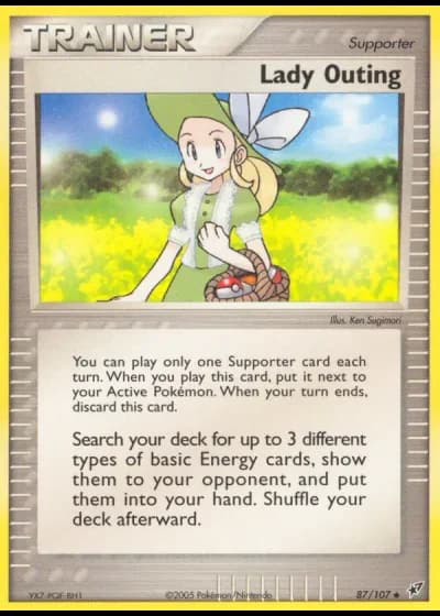 Lady Outing #87/107 — Deoxys
