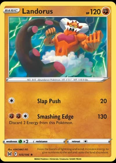 Landorus #105/196 — Lost Origin