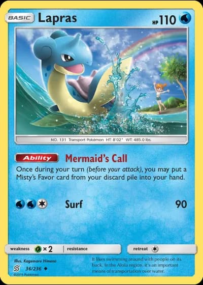 Lapras #36/236 — Unified Minds