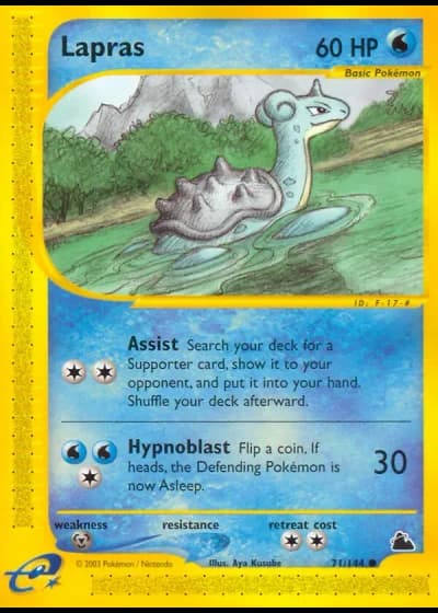 Lapras #71/144 — Skyridge