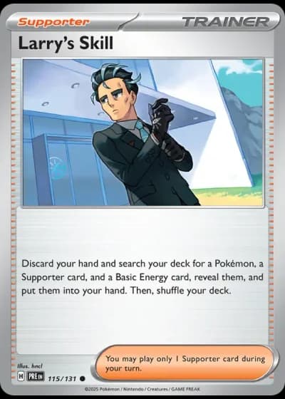 Larry's Skill #115/131 — Prismatic Evolutions