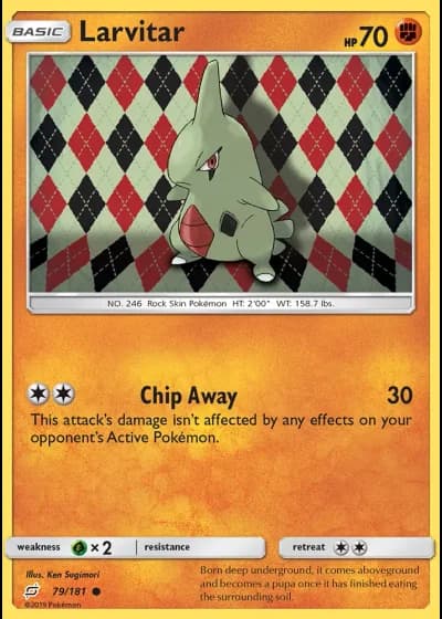 Larvitar #79/181 — Team Up