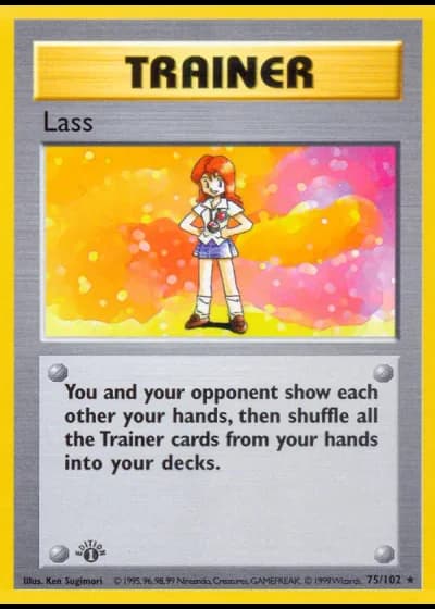 Lass (1st Edition) #75/102 — Base Set (1st Edition)