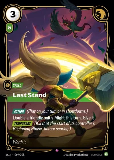 Last Stand #069/352 — Origins