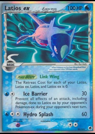 Latios ex #96/101 — Dragon Frontiers