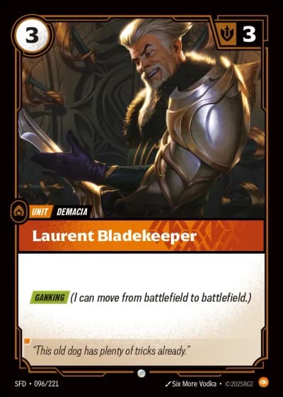 Laurent Bladekeeper #096/303 — Spiritforged