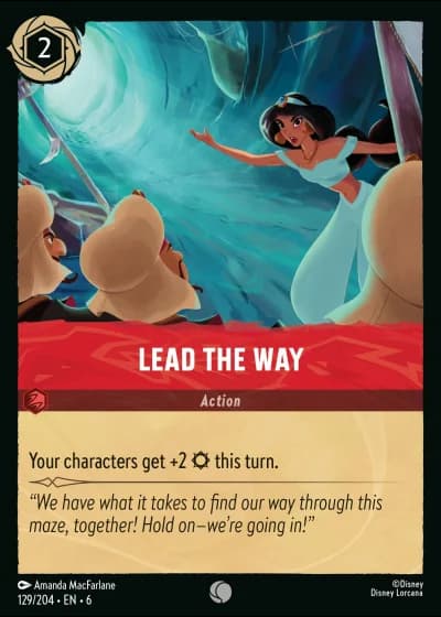 Lead the Way #129/204 — Azurite Sea