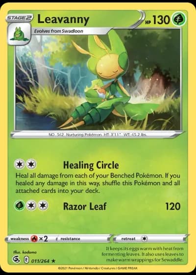 Leavanny #11/264 — Fusion Strike