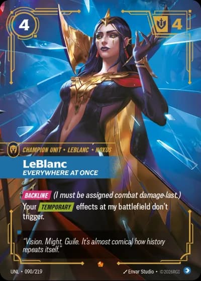 LeBlanc, Everywhere at Once #090/308 — Unleashed