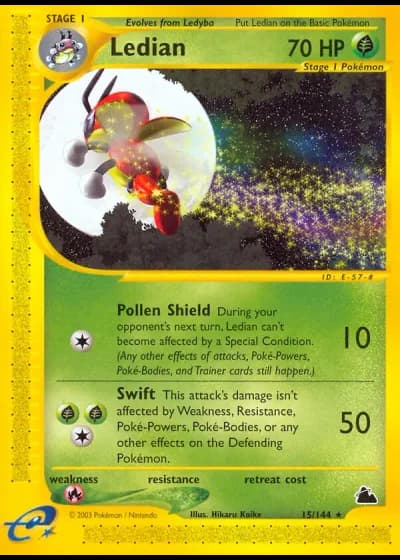 Ledian #15/144 — Skyridge