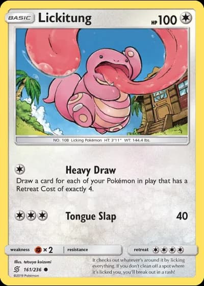 Lickitung #161/236 — Unified Minds
